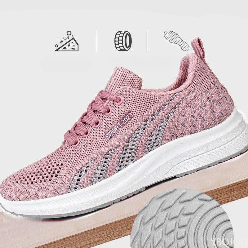 Large Size Spring and Autumn F - Breathable Mesh Athletic Shoes recension och pris