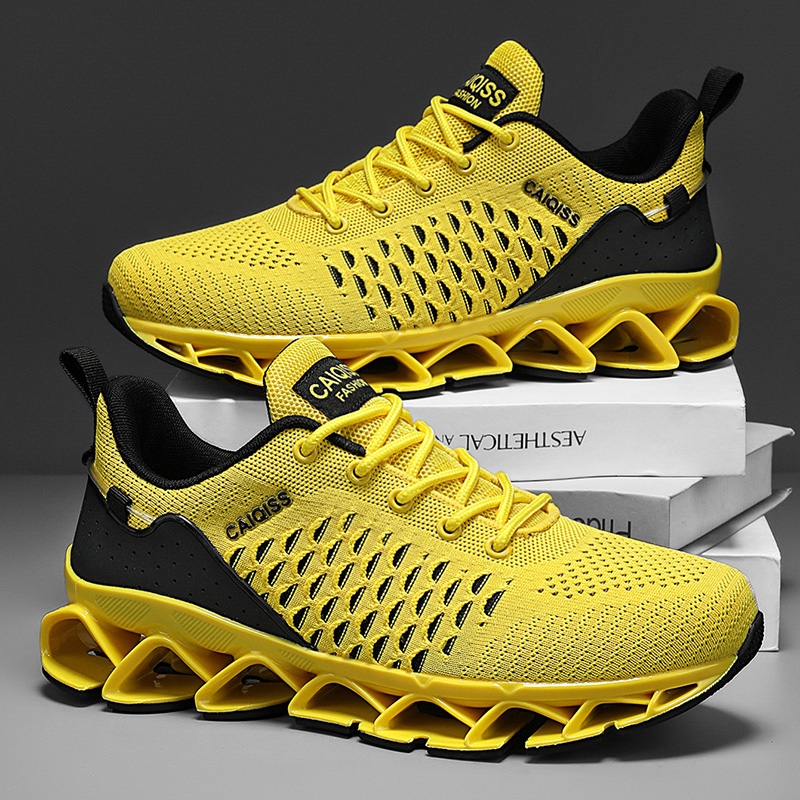 Casual Sneakers Mens Shock-abs - Shock Absorbing Gym Trainers recension och pris