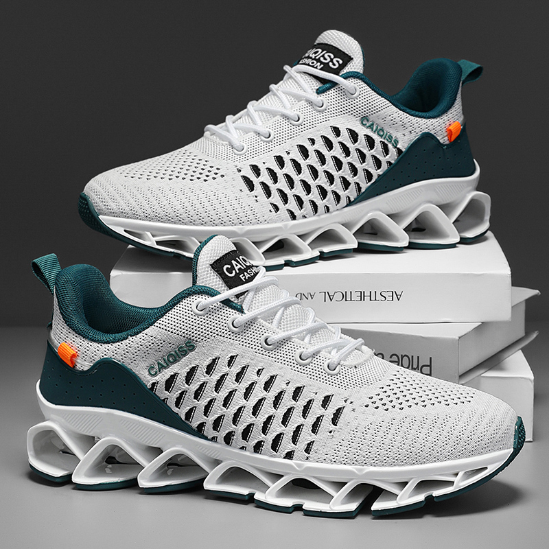 Casual Sneakers Mens Shock-abs - Shock Absorbing Gym Trainers recension och pris