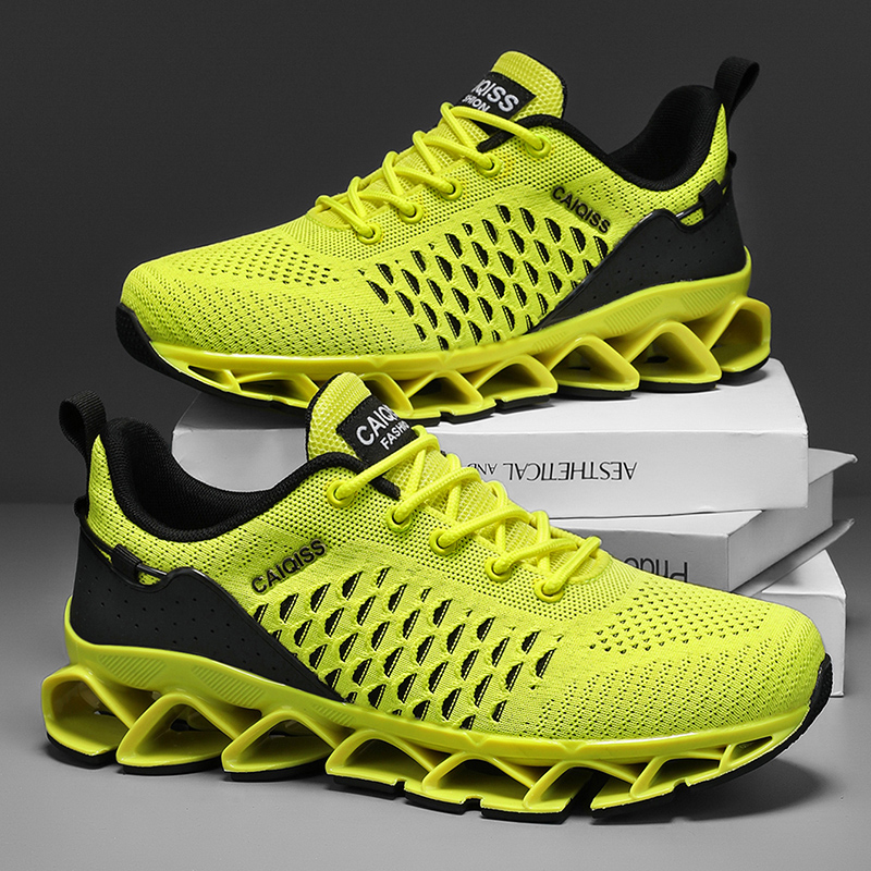 Casual Sneakers Mens Shock-abs - Shock Absorbing Gym Trainers recension och pris