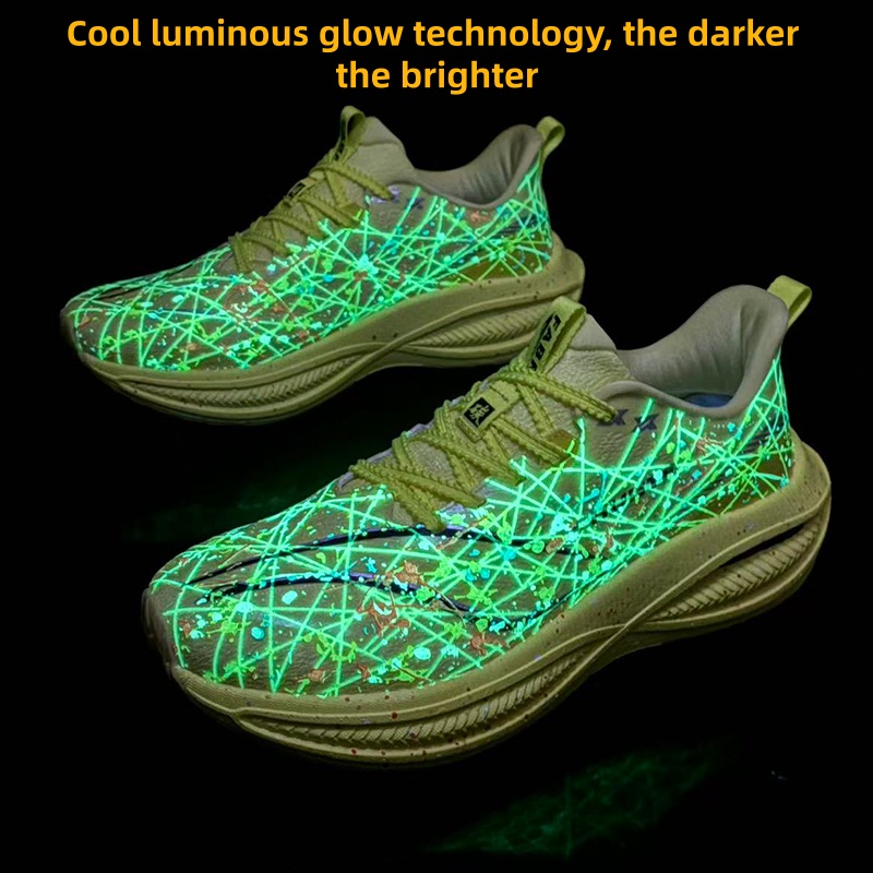 New men's running shoes lumino - Reflective Night Running Shoes recension och pris
