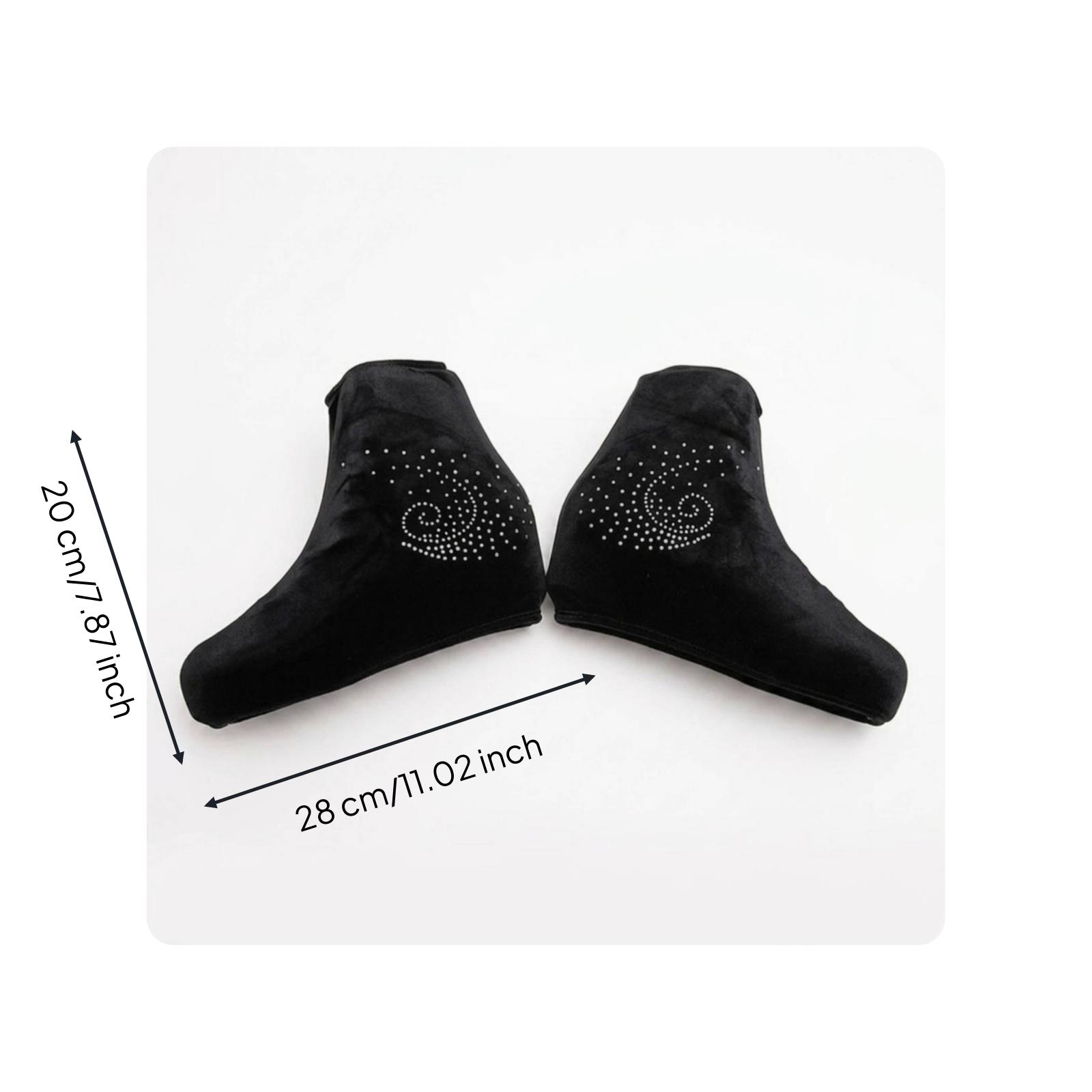 Plush Velvet Ice Skate Covers  - Boots recension och pris