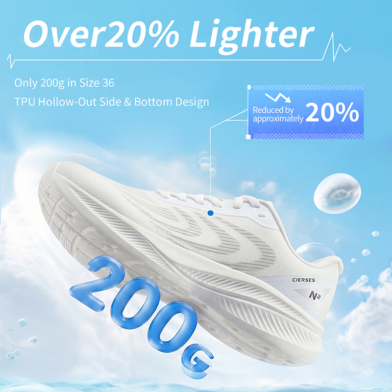 CIERSES Running Shoes Breathab - Reflective Night Running Shoes recension och pris