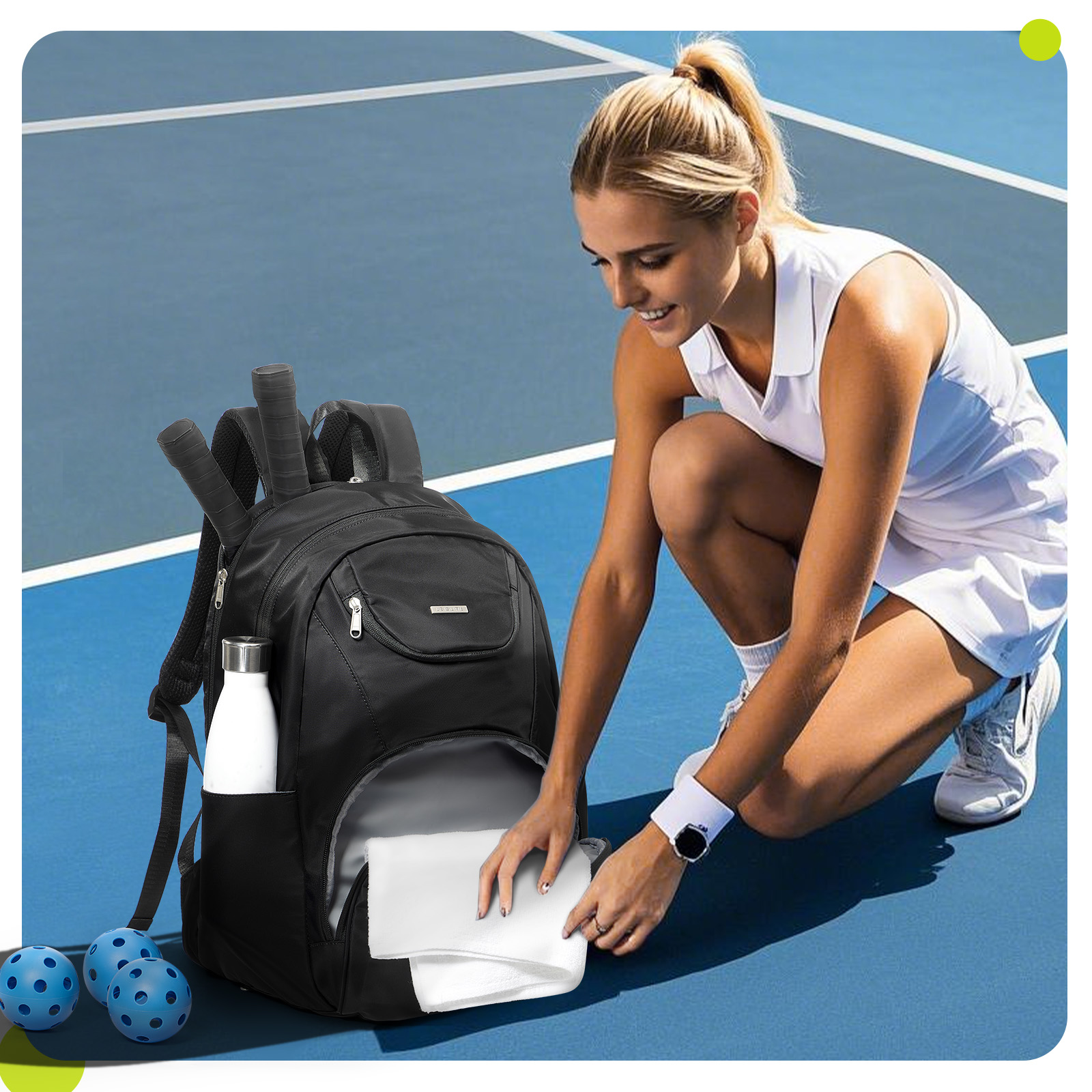 Tennis Bag Tennis Backpack 2 R - Men'S Shoes recension och pris