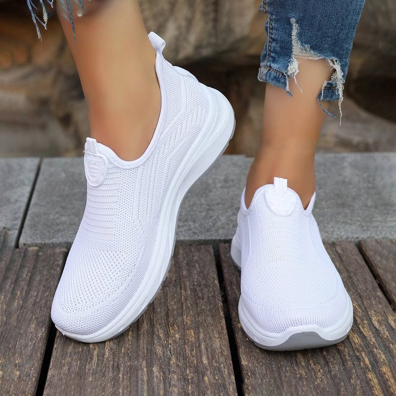Women's Casual Slip-On Athleti - Breathable Mesh Athletic Shoes recension och pris