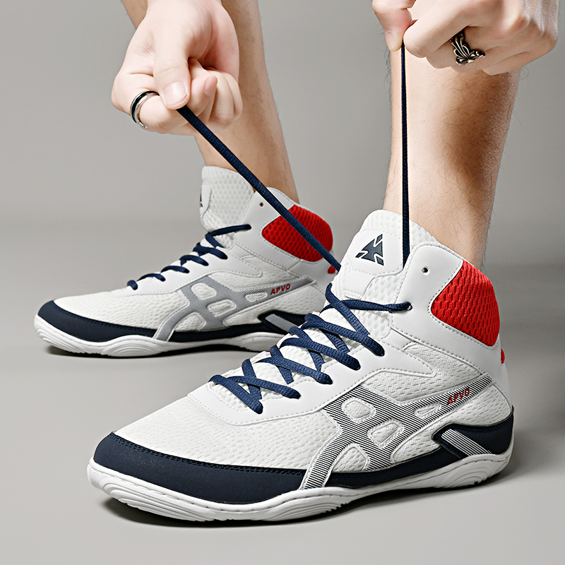 Men Women Lightweight Wrestlin - Shock Absorbing Gym Trainers recension och pris