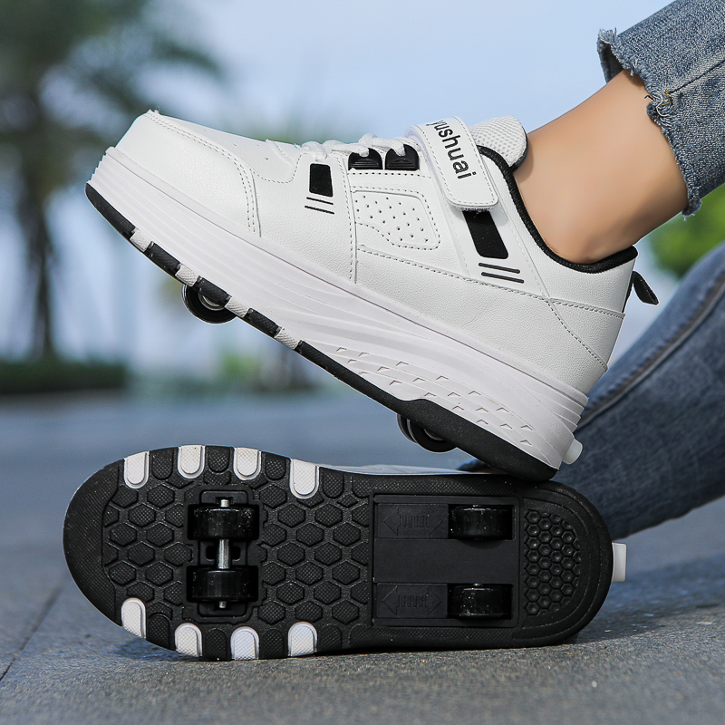 Kids 4‑Wheel Retractable Rolle - Running Shoes recension och pris