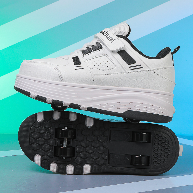 Kids 4‑Wheel Retractable Rolle - Running Shoes recension och pris
