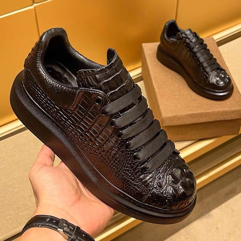 2025 summer crocodile print bl - Breathable Mesh Athletic Shoes recension och pris
