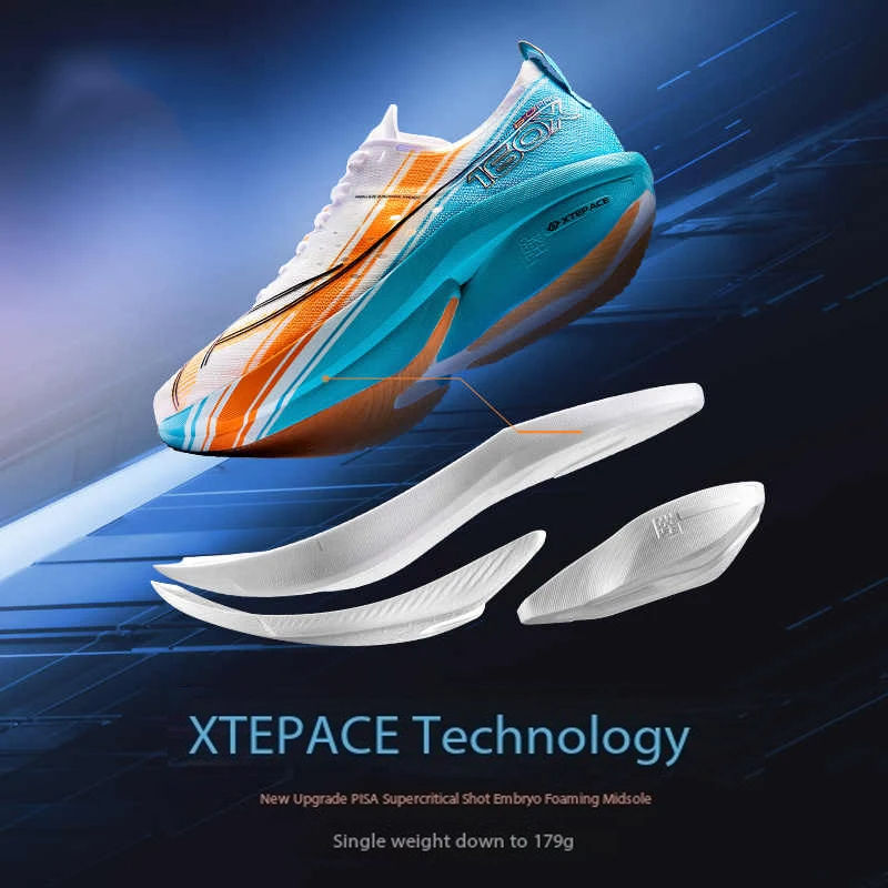 Xtep 160X 6.5 PRO Running Shoe - Carbon Plate Marathon Racing Shoes recension och pris