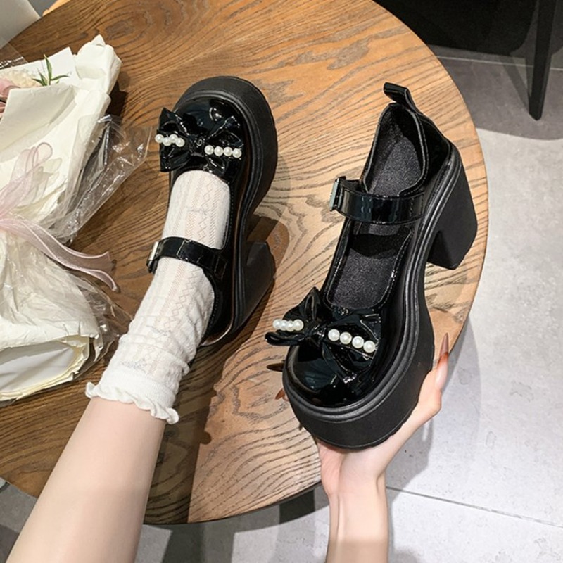 2026 Lolita Shoes Black Super  - Boots recension och pris