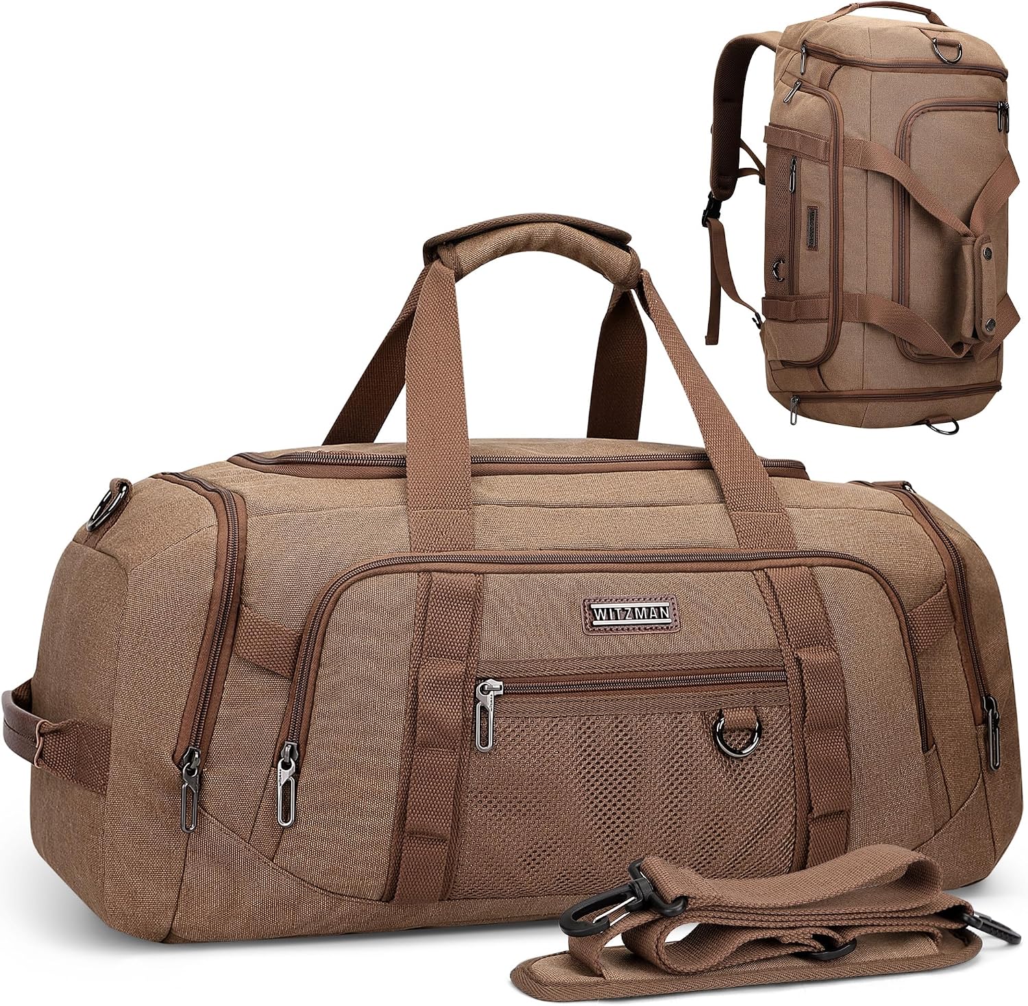 Canvas Duffle Bag for Men 3 in - Men'S Shoes recension och pris