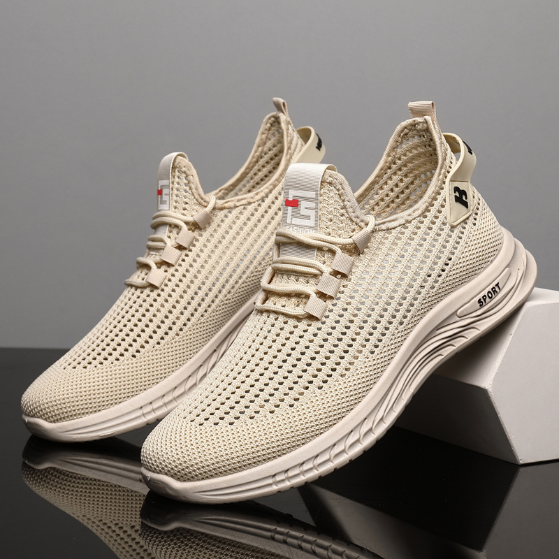 Lightweight Mesh Knit Trainers - Shock Absorbing Gym Trainers recension och pris