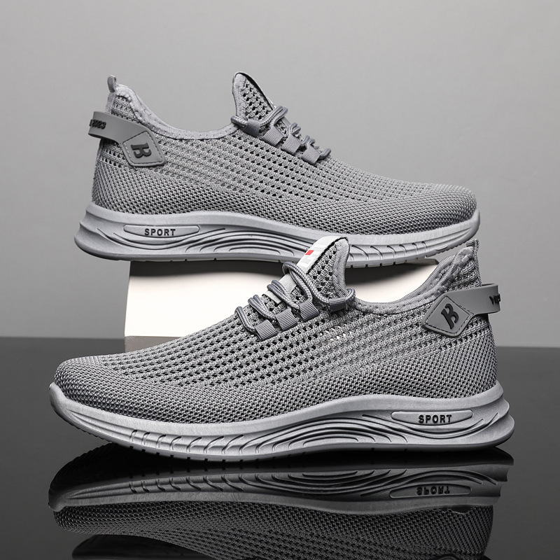 Lightweight Mesh Knit Trainers - Shock Absorbing Gym Trainers recension och pris