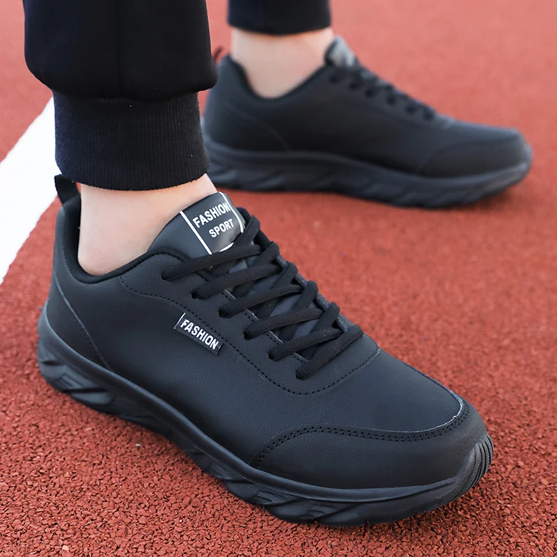 Men's Running Shoes Black PU U - Waterproof Goretex Running Shoes recension och pris