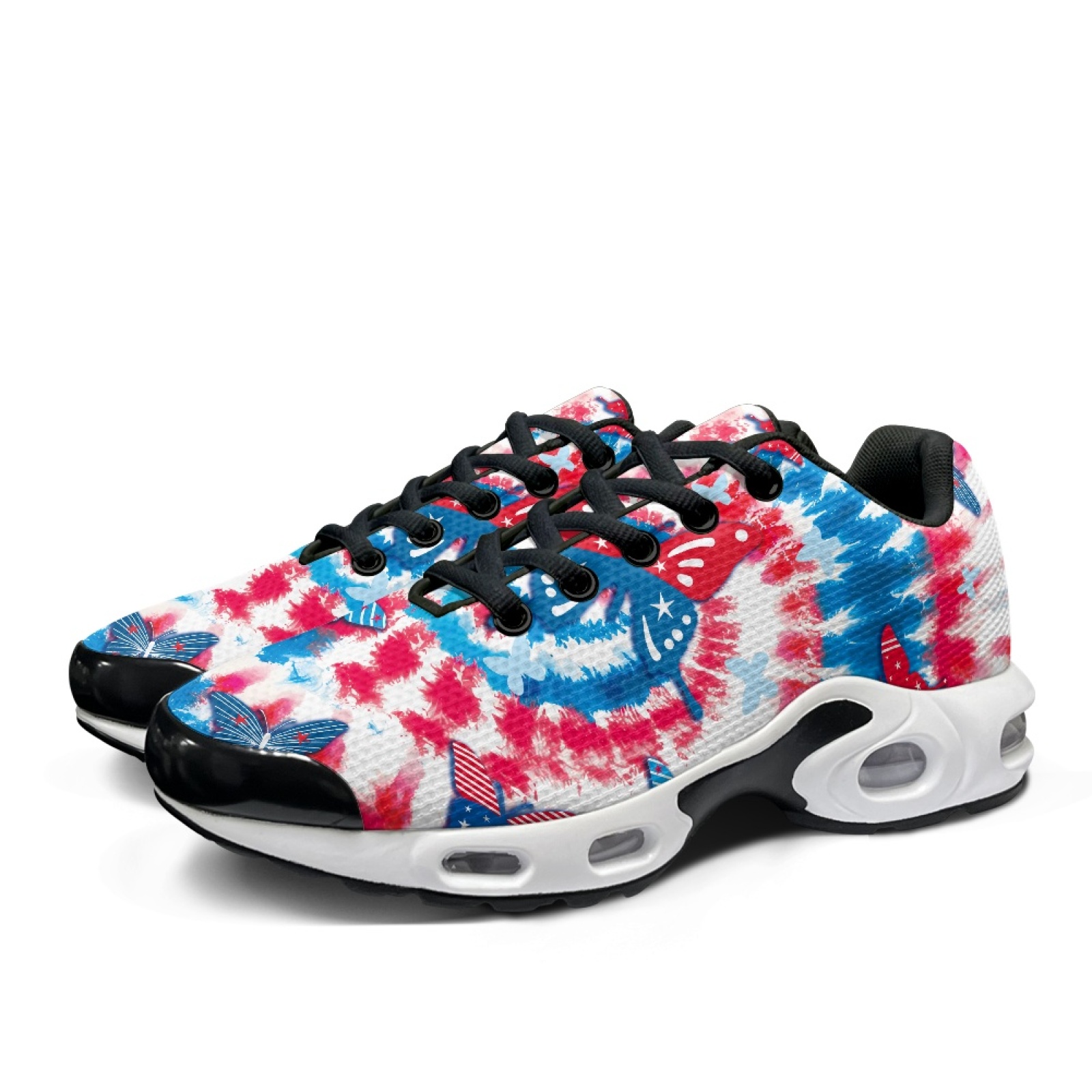 PENSTROLL Butterfly Tie Dye La - Air Cushion Jogger Shoes Men recension och pris