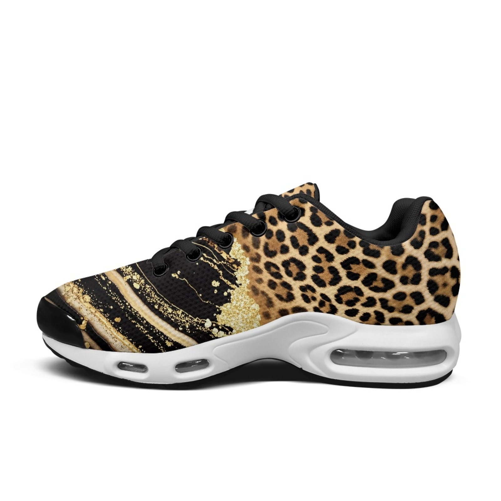 PENSTROLL Leopard Print Workou - Air Cushion Jogger Shoes Men recension och pris