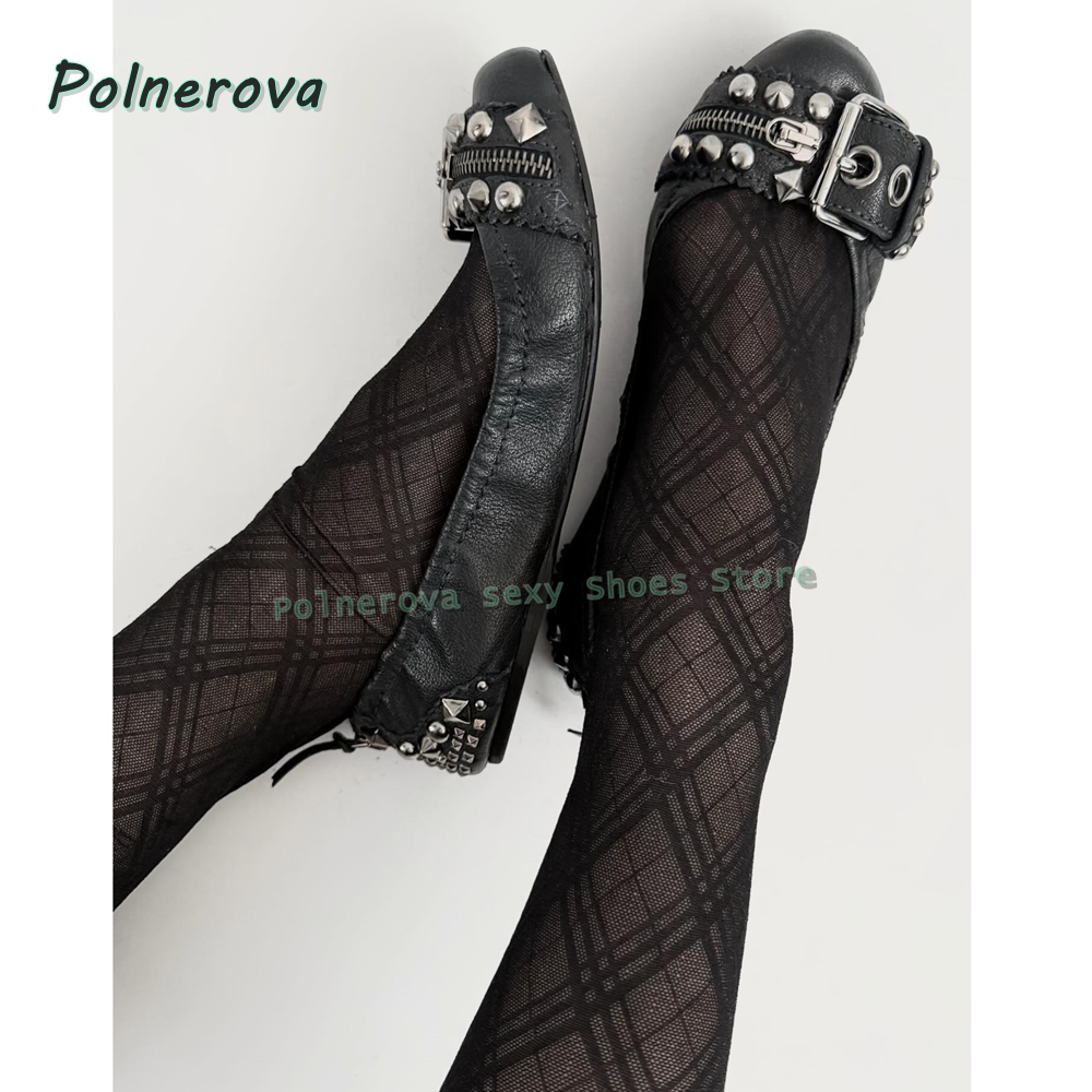 Rivet Belt Buckle Mary Jane Sh - Boots recension och pris