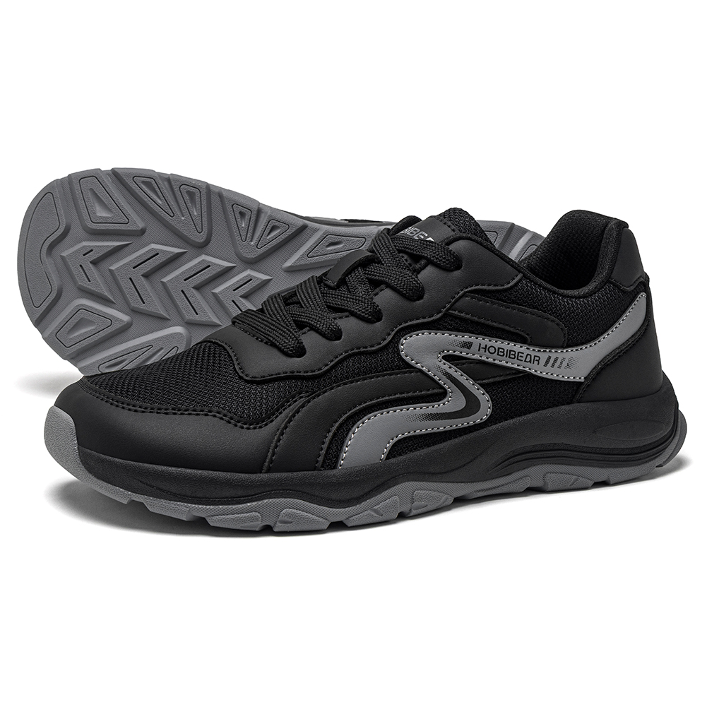 HOBIBEAR Unisex Wide Toe Runni - Breathable Mesh Athletic Shoes recension och pris