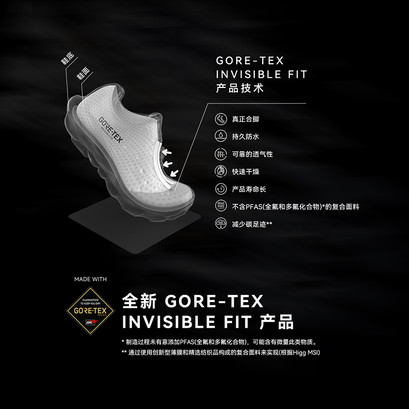 KAILAS FUGA BLACK SOLITUDE DU  - Waterproof Goretex Running Shoes recension och pris