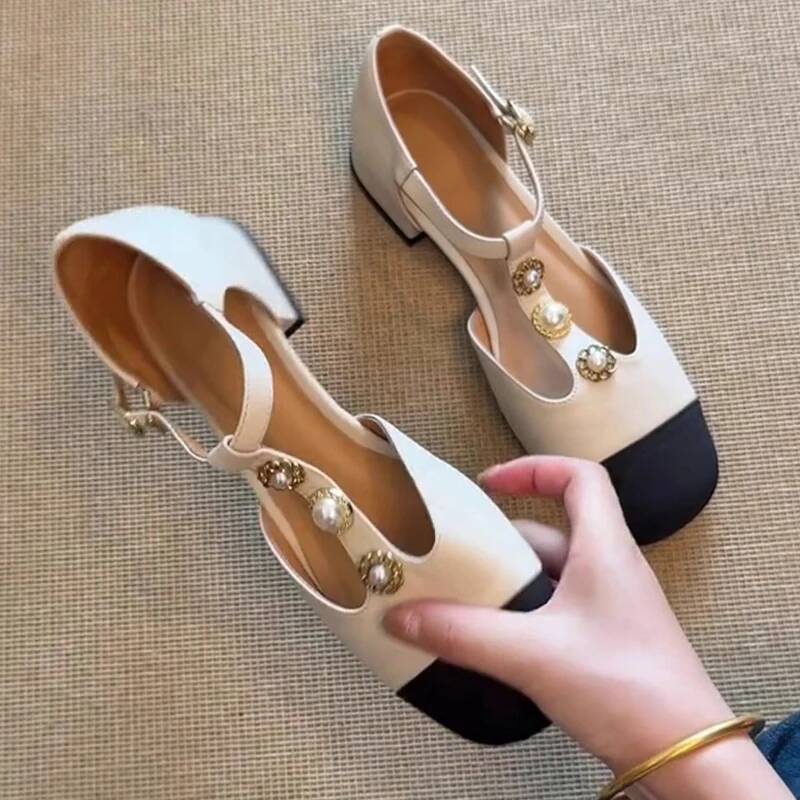 Women Square Toe Heeled Sandal - Sandals recension och pris