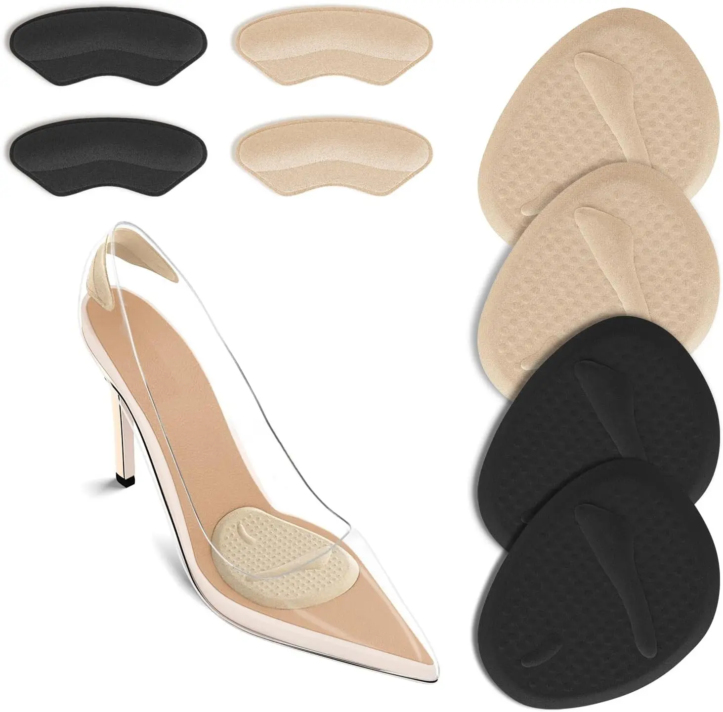 2 Sets Heel Pads, Ball of Foot - Heels recension och pris