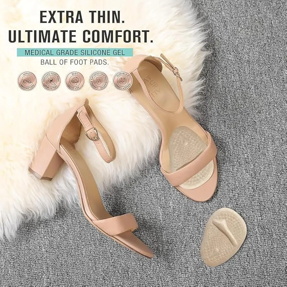 2 Sets Heel Pads, Ball of Foot - Heels recension och pris