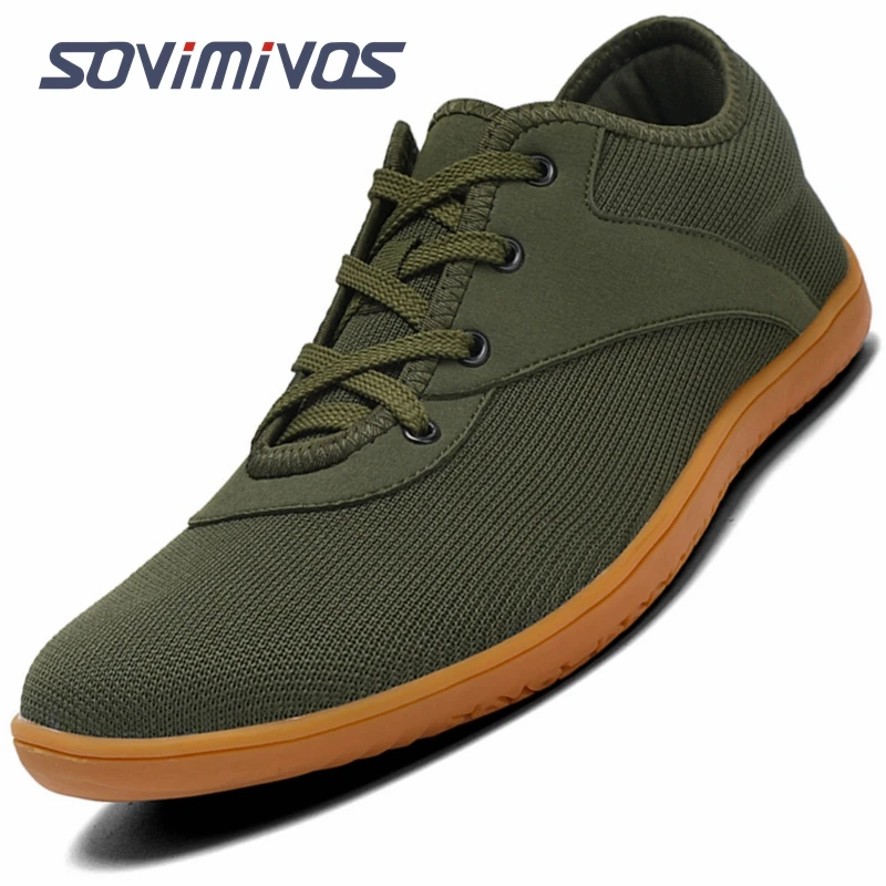 Mens Barefoot Shoes Zero Drop  - Wide Toe Box Running Sneakers recension och pris