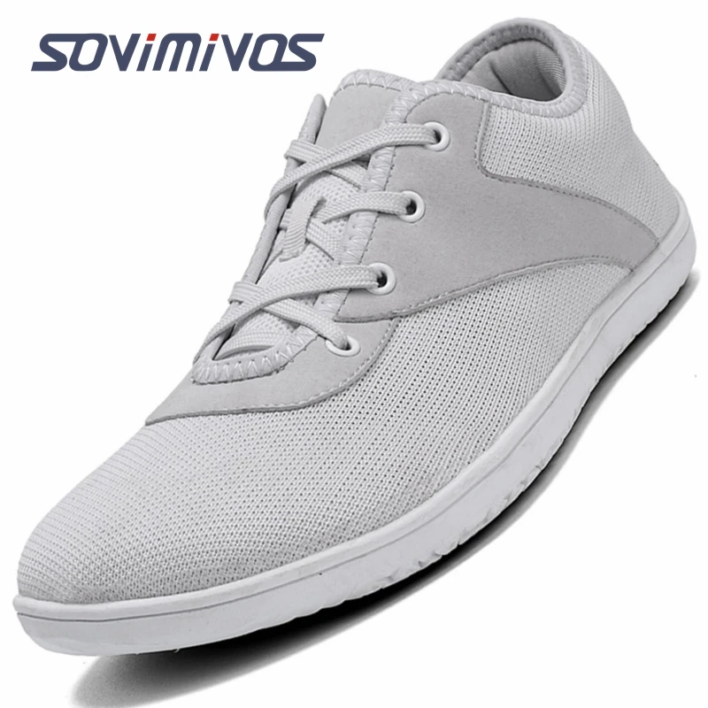 Mens Barefoot Shoes Zero Drop  - Wide Toe Box Running Sneakers recension och pris