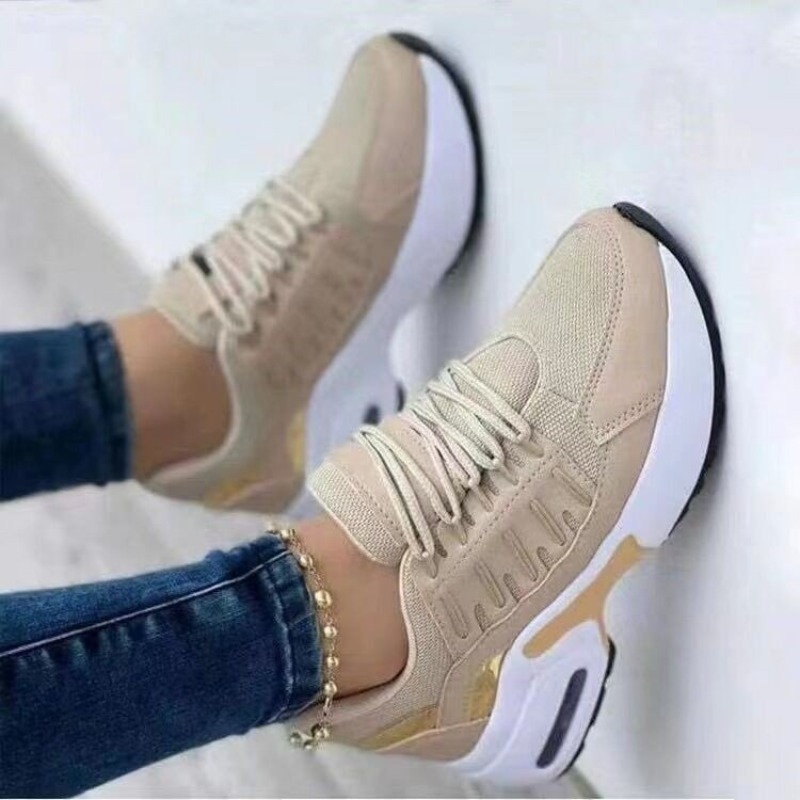 Womens Fashion Sneaker Platfor - Breathable Mesh Athletic Shoes recension och pris