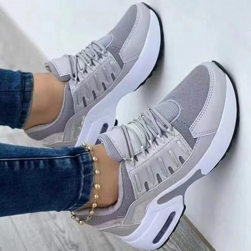 Womens Fashion Sneaker Platfor - Breathable Mesh Athletic Shoes recension och pris