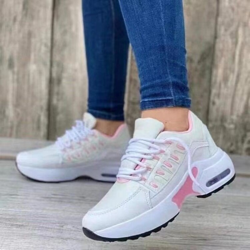 Womens Fashion Sneaker Platfor - Breathable Mesh Athletic Shoes recension och pris