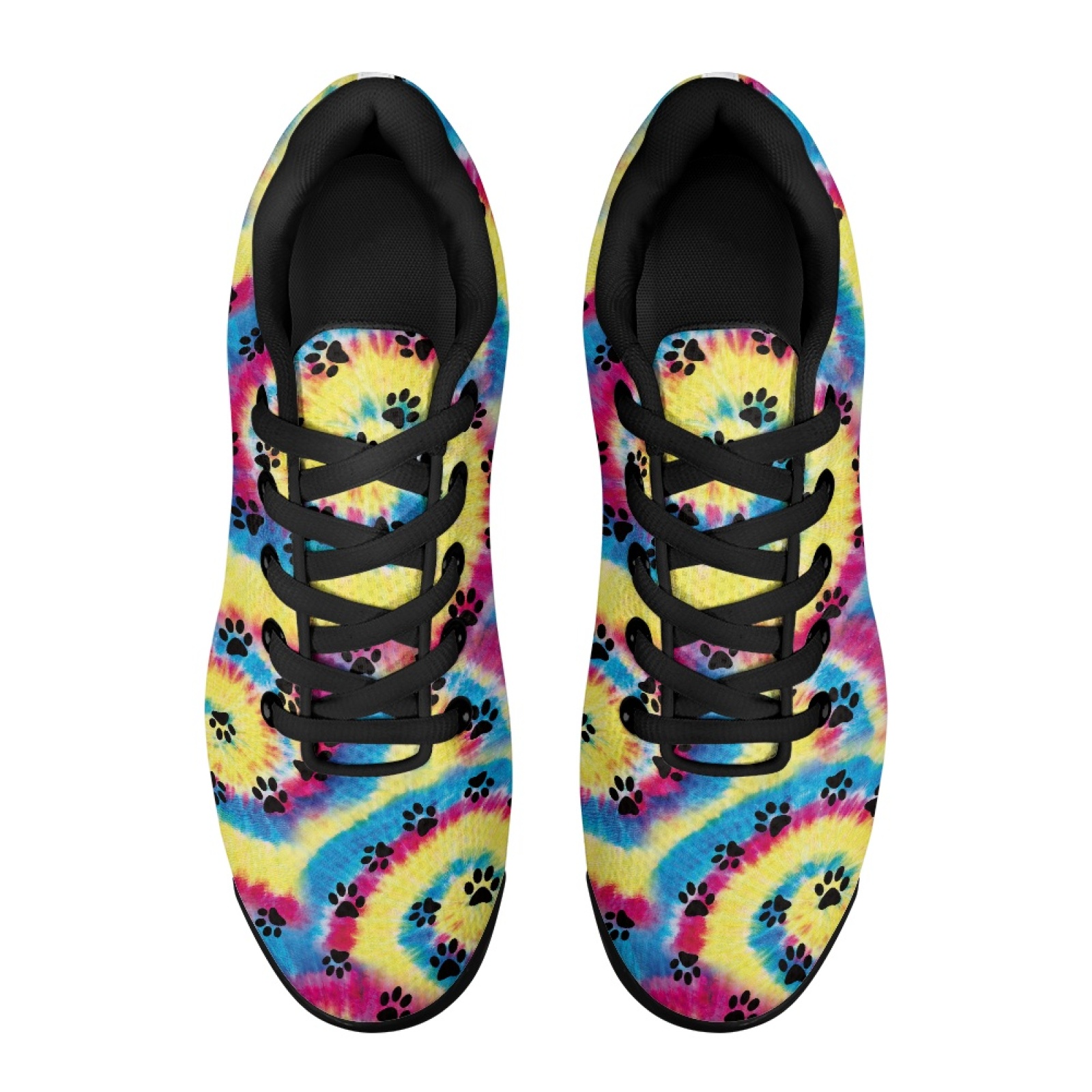 PENSTROLL Tie Dye Paw Print Sh - Air Cushion Jogger Shoes Men recension och pris