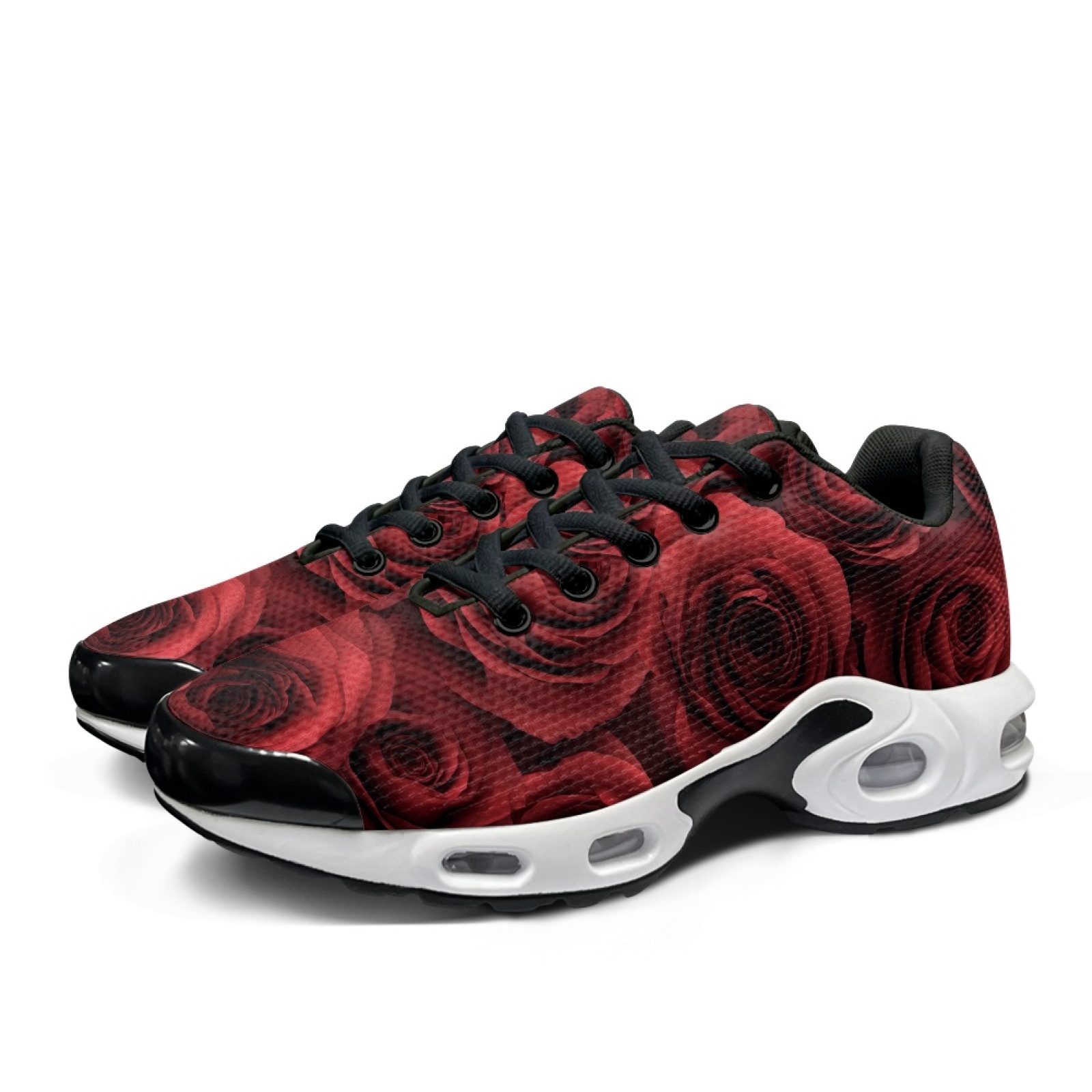 PENSTROLL Full Red Rose Air Cu - Air Cushion Jogger Shoes Men recension och pris
