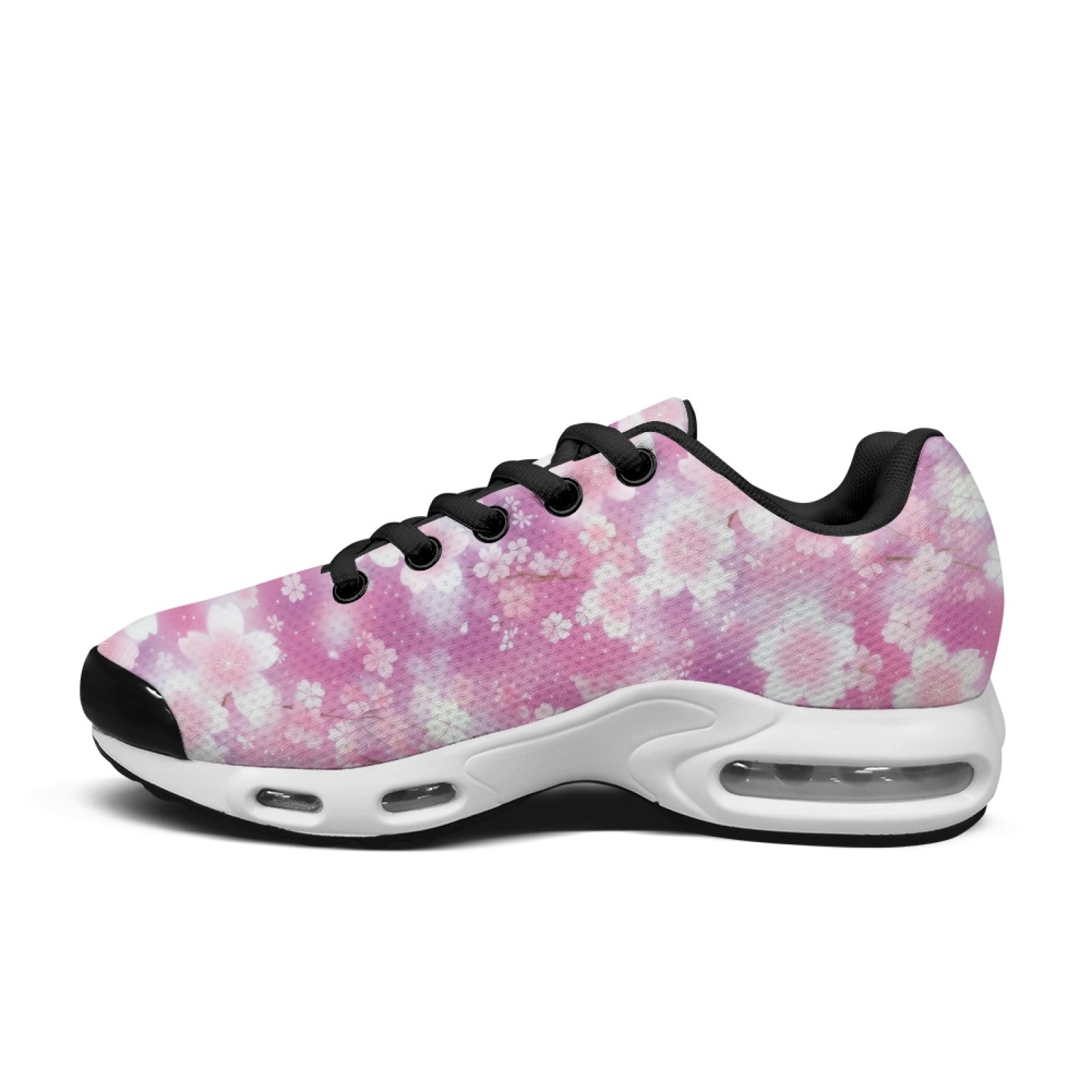 PENSTROLL Pink Floral Pattern  - Air Cushion Jogger Shoes Men recension och pris